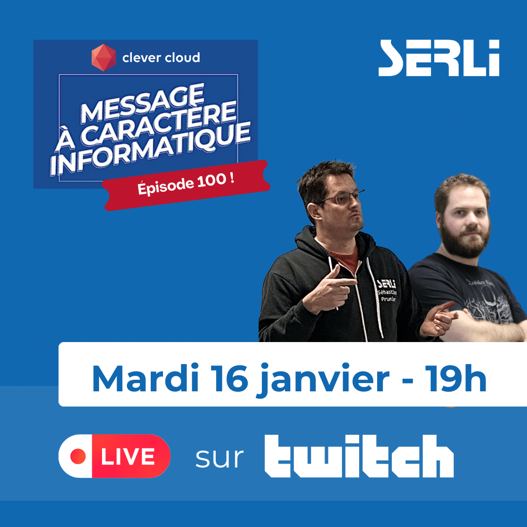 En live sur Twitch ce mardi 16 janvier : Sébastien et Mathieu !