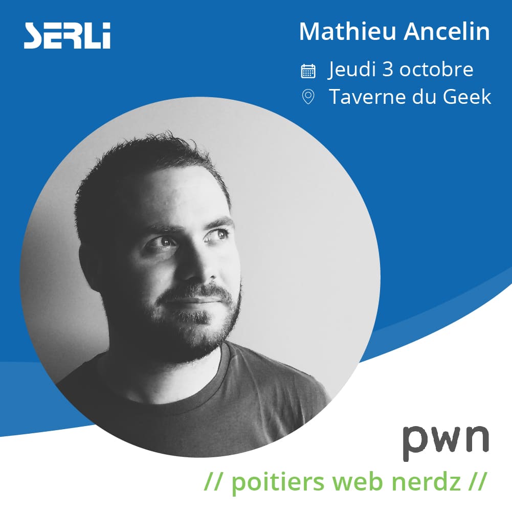 Jeudi 3 octobre à PWN, Mathieu Ancelin présentera Parcel.js !