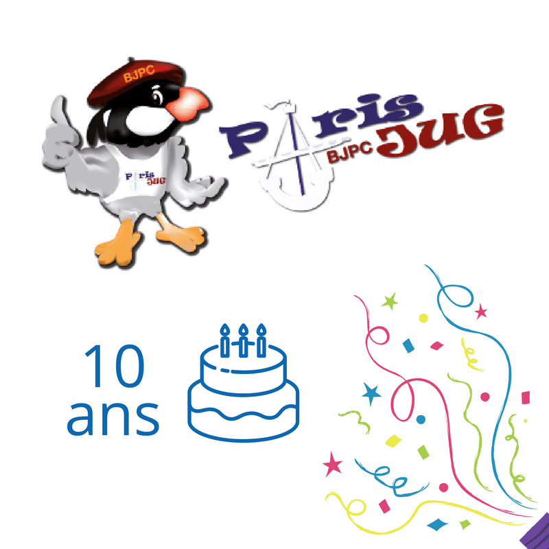 Le Paris JUG fête ses 10 ans ! #TourEiffel #Conference #Anniversaire