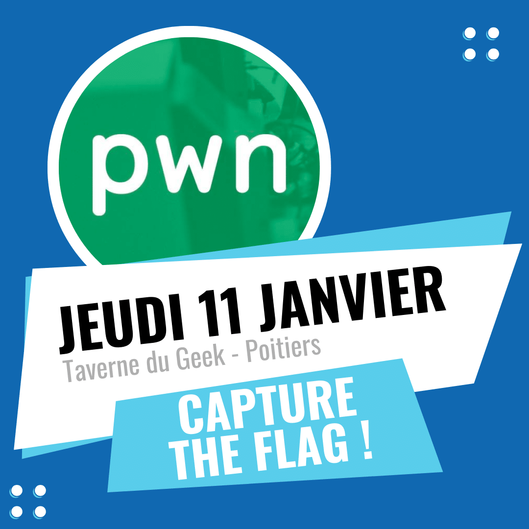 Mettez-vous dans la peau d’un hacker, le jeudi 11 janvier ! Soirée de PWN à Poitiers