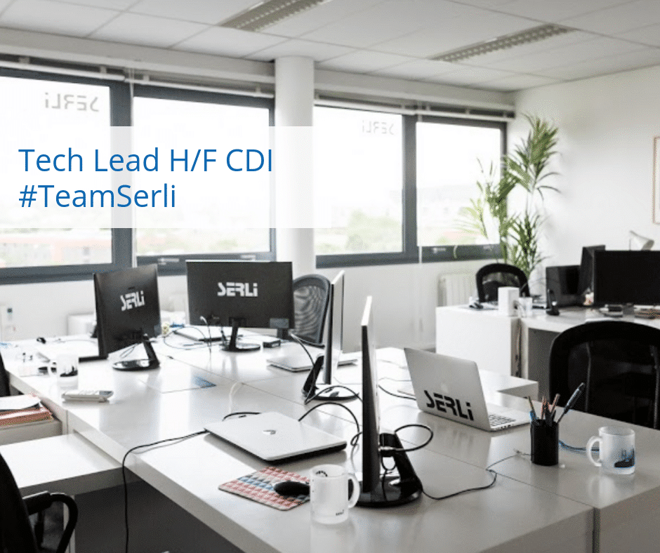 Rejoignez la TeamSerli ! Tech Lead H/F CDI