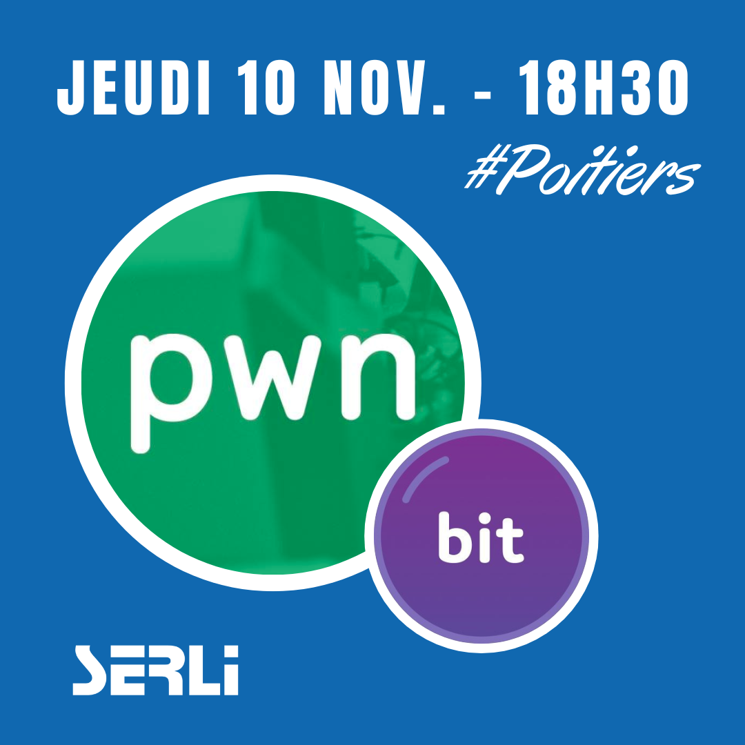 Prochaine soirée de PWN le 10 novembre à Poitiers, Lucille Moise parlera de Bit.dev !