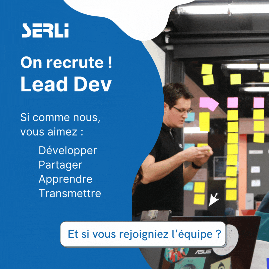 Et si vous rejoigniez l’équipe ? On recrute un.e Lead Dev