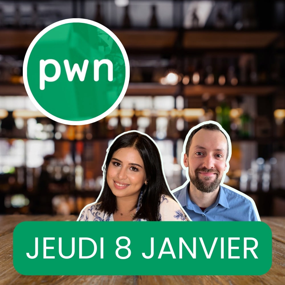 Soirée Quickies de PWN : Ahlam et Rémi speakers ! Jeudi 8 janvier à Poitiers