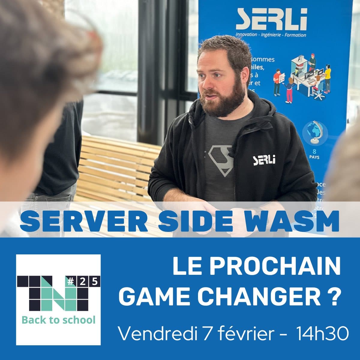 Le 7 février, nous serons à Touraine Tech ! Tout ce que vous devez savoir sur le Server-Side WASM, avec Mathieu Ancelin