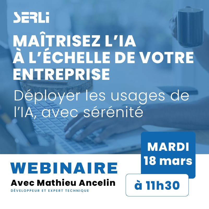 Maîtriser l’IA à l’échelle de votre entreprise : participez à notre webinaire !